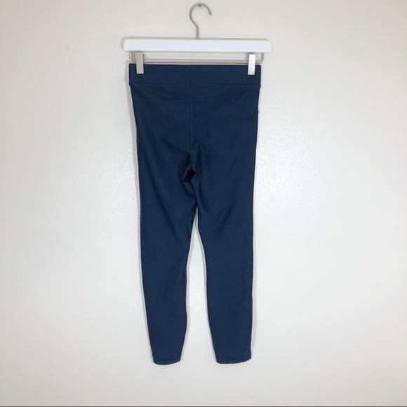 Under Armour compression leggings navy fuchsia S - Picture 2 of 8